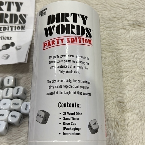 Dirty Words Party Edition Game - Picture 5 of 5